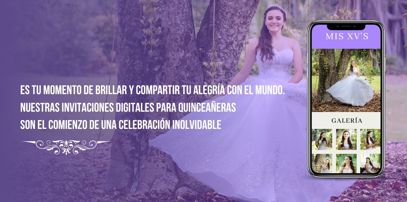 invitaciones interactivas para quinceañeras