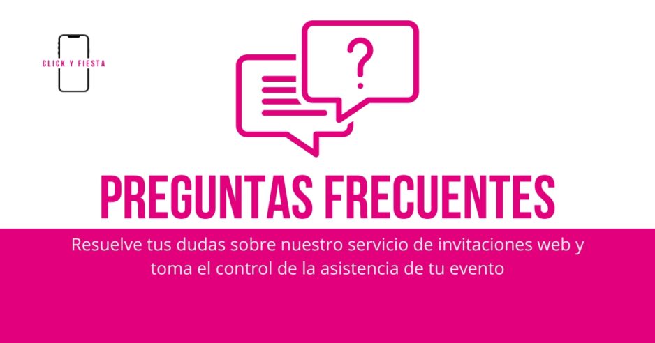 preguntas frecuentes click y fiesta